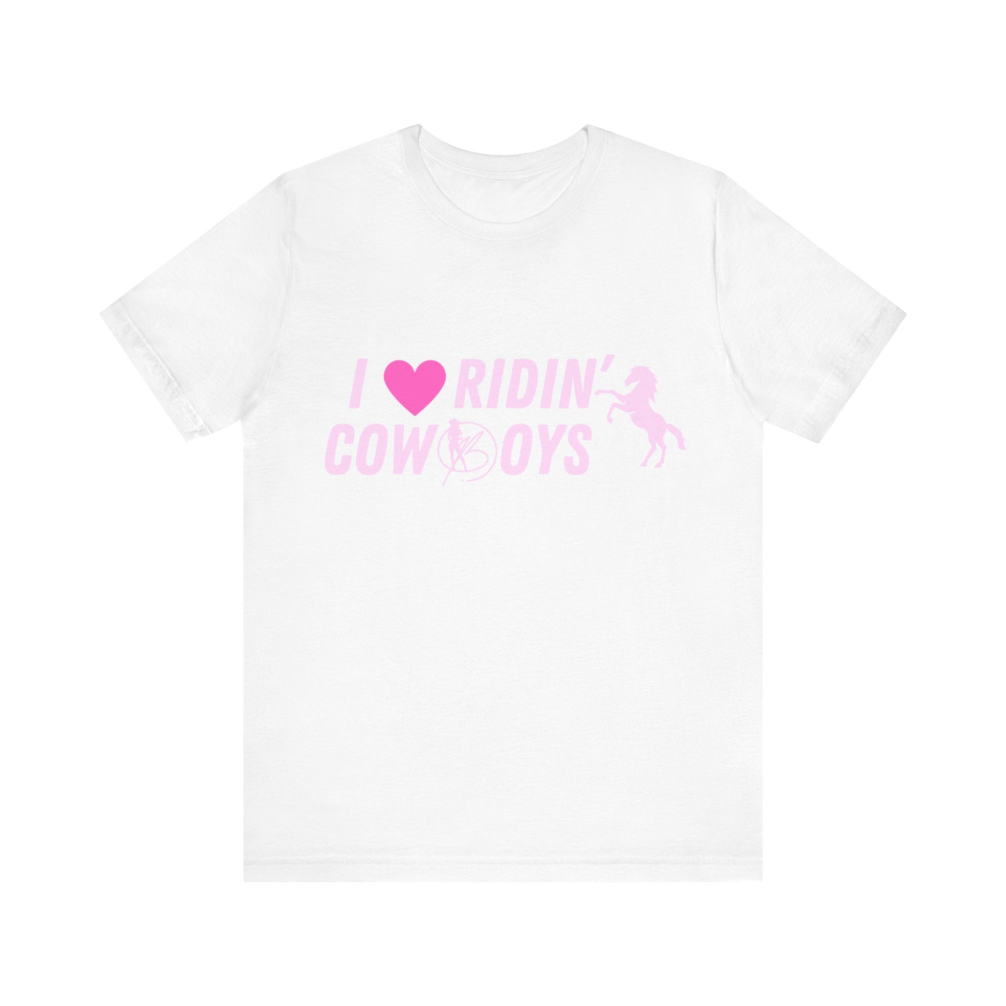 Cowgirl Couture Women’s Tee: 'I ❤ Ridin' Cowboys